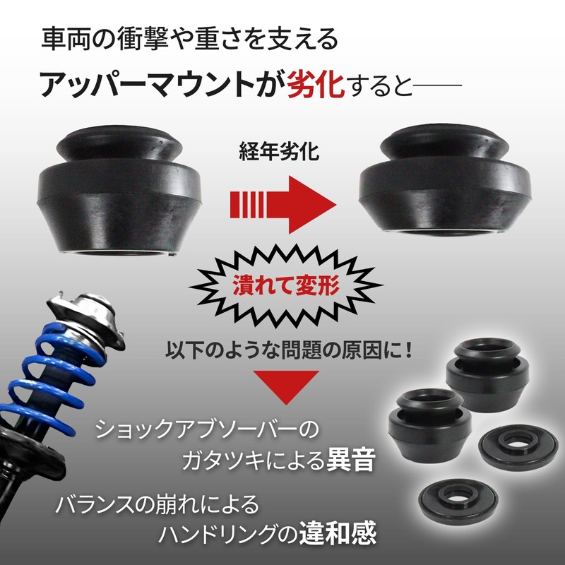 Nishihaya Suzuki Every Upper Mount Kit Left and Right Set