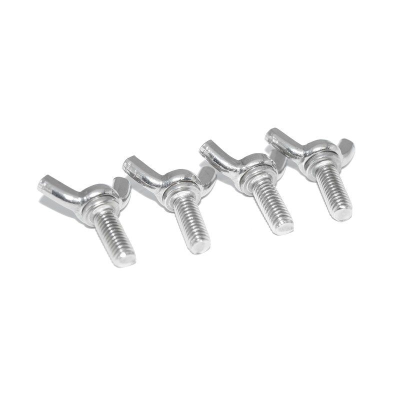 Wing Screws M8X50 Pack of 4 A2 Stainless Steel Rust-Proof