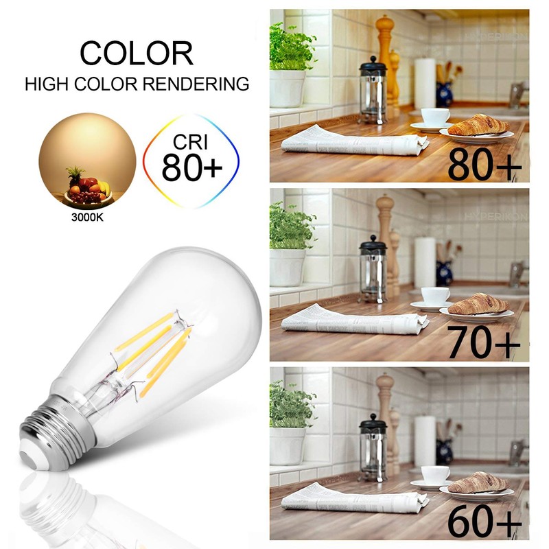 LED Edison Bulb,Antique 40W Vintage Bulb,E26 Non Dimmable Led Bulb