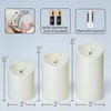 Raycare Outdoor Waterproof Flameless Candles, Battery Operated LED Candles with