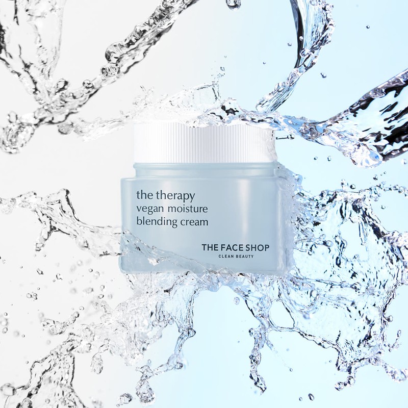 The Face Shop The Therapy Vegan Moisture Blending Cream 60mL