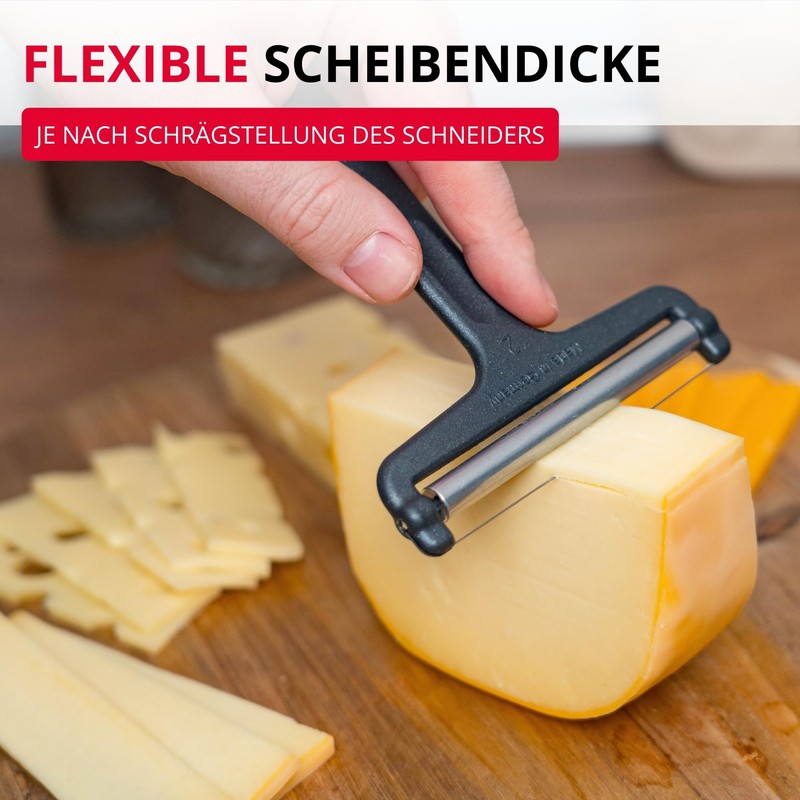 Westmark Cheese Cutter - Rotary Cutter with Adjustable Cutting Thickness
