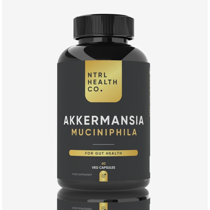 NTRL Health Co. Akkermansia Muciniphila Probiotic Capsules, 60 Veg Capsules,
