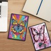 DCIDBEI 2 Pack Diamond Painting Notebook Butterfly A5 Blank Diamond