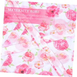 1 Set Maternity Nightgown Women’s Robes Baby Girl Swaddle Blanket Baby Swaddle wrap Pregnancy Robe Sleepshirt for Women Mommy Robe Postpartum Newborn Pure Cotton Baby Blanket