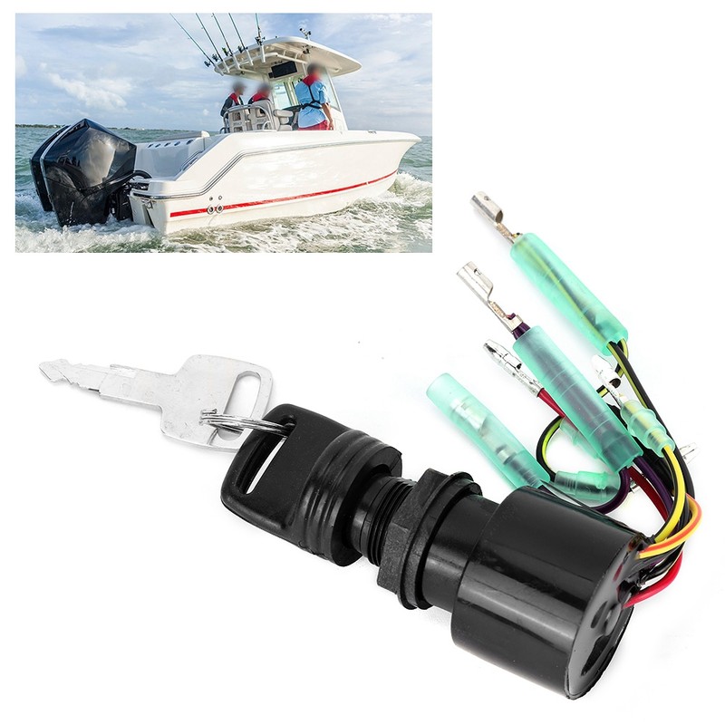 Ignition Switch Key Fit for Mercury Outboard Remote Control Box