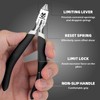 MOSSCO Model Nippers, Ultra-thin Single-edge Nippers for Advancers Repair Plastic