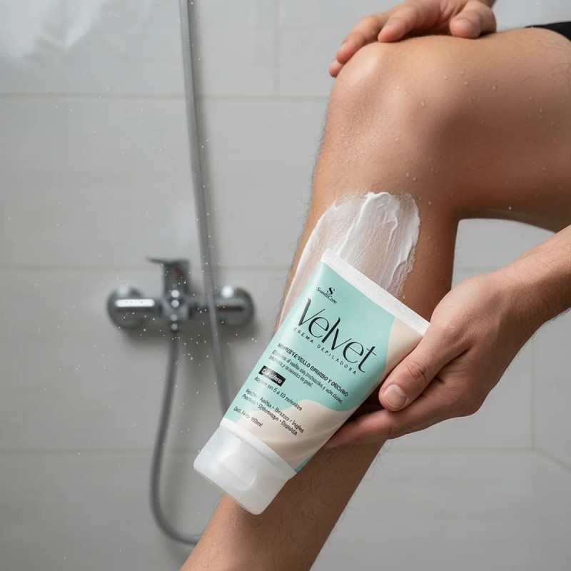 Crema Depiladora Corporal Para Hombre Sandscare 150 Ml