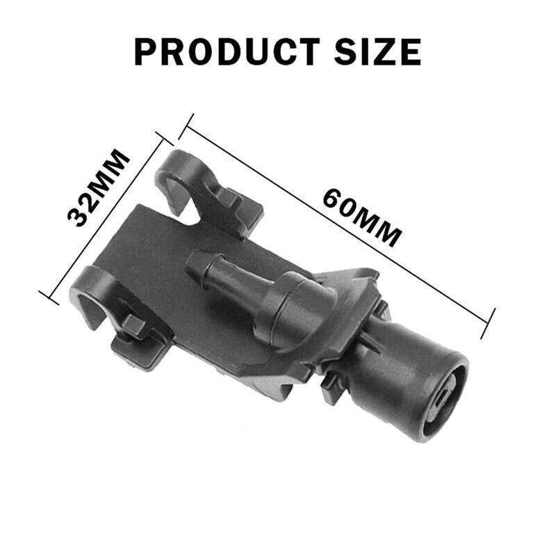 Front Windshield Washer Nozzles Water Wiper Spray Jet Spray Nozzles