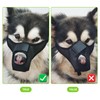 FWLWTWSS Muzzle for Medium Dogs, Breathable Muzzle for Dogs, Adjustable
