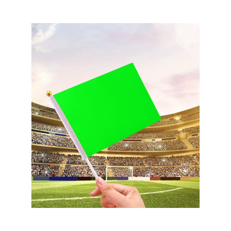 SCSpecial Small Flags 25 Pieces Mini Handheld Flags on Stick