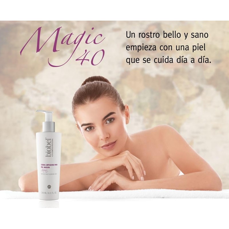 Biobel Crema Limpiadora para Piel Madura Magic40 240ml
