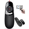 Digital Presenter, USB C Wireless 2.4GHz PowerPoint Remote Control, Pointer