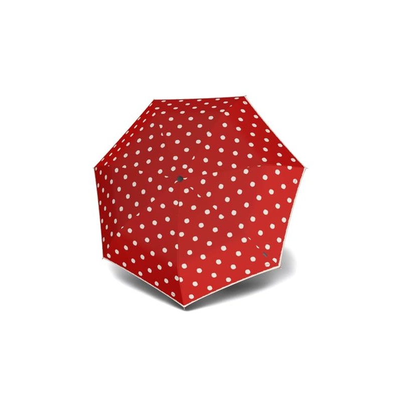 Knirps T.020 Pocket Umbrella 19.5 cm Dot Art Red, One