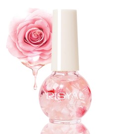 Cuticle Care Oil, Cuticle Oil Nail Care Oil with Natural Ingredients Vitamins Nail Oil for Repairing Cracked and Dry Cuticles Pink