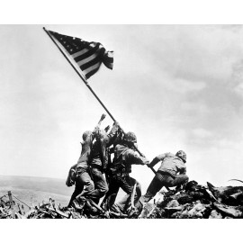 Iwo Jima Marines Raising American Flag World War 2 WWII 8 x 10 Photo Picture sp1
