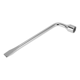 RATCHROLL 1 Pcs Universal Socket Wrench 310x90mm Spanner Socket Remover Hexagon Silver Tone Carbon Steel 23mm for Car Motorcycle Dirtbike l Shaped Wrench Sleeve