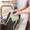 PullinTimes Set of 6 place mats, washable PVC, heat resistant,