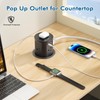 BTU Pop Up Outlet for Kitchen Countertop with 15W Wireless