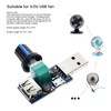 Fhsqwernm 4V-12V 5W XY-FS USB Fan Stepless Governor USB Fan