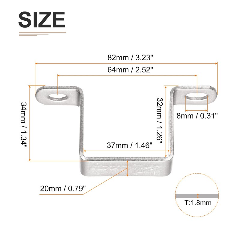 DTGN 32mm x 37mm (Inside Height x Inner Width) 6