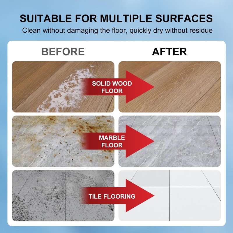 Nukisa 4pcs Floor Cleaning Solution Compatible With Tineco Cleaning Solution,