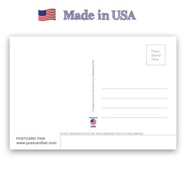 TEXAS FLAG postcard set of 20 identical postcards. TX state flag post cards. Made in USA.