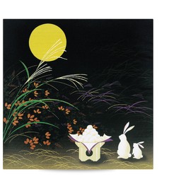 Kyoto Kimono Cafe "Yusoku" Saijiki Small Bath Seasonal Design Tapestry, furoshiki4-5