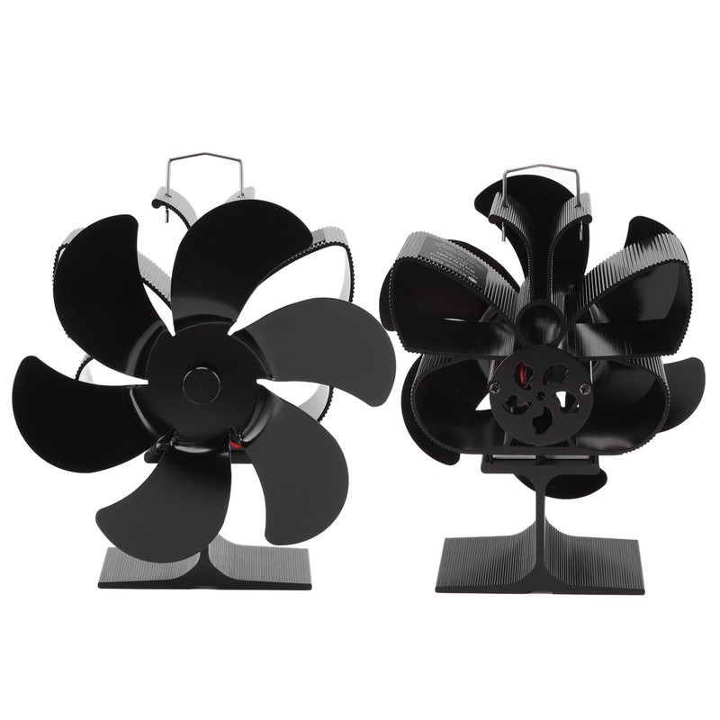 Stove Fan 6 Blades Greater Air Volume Low Noise Operation