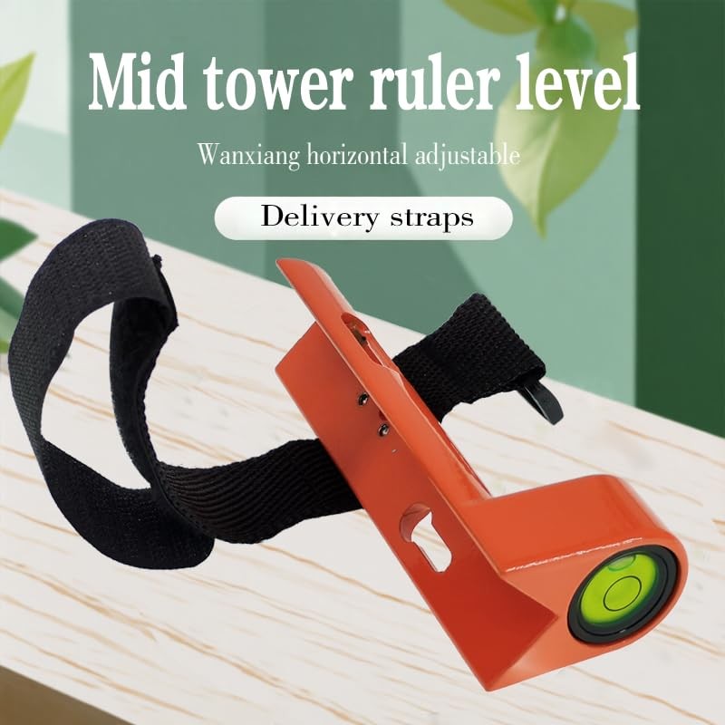 Portable measuring instrument, special horizontal bubble for tower ruler, handheld