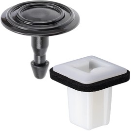 OAUTOO 10Sets Fender Liner Retainer Clip with Grommet Kit for Honda Accord CR-V Clarity Fit HR-V Acura RLX 91501-T2A-003 90601-S30-003