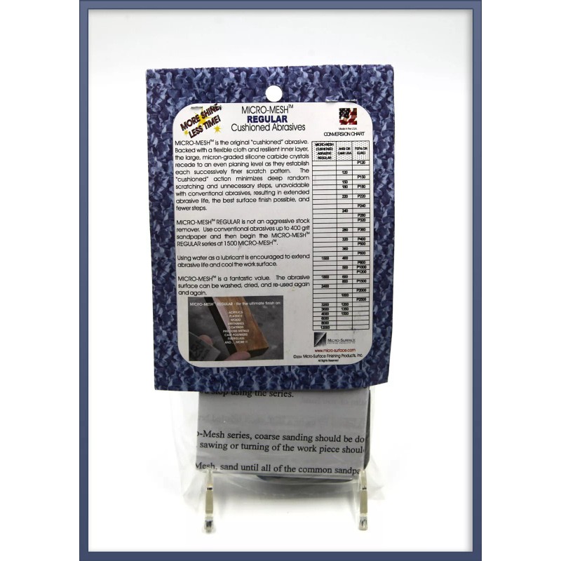 Micro-Mesh Micro Mesh Regular Cushioned Abrasives For High Gloss Finishing