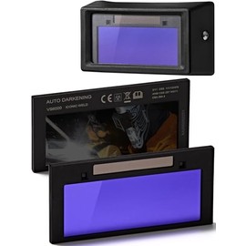 ICONIC WELD Auto Darkening Welding Lens Filter 2x4 - HD True Color, Single Shade #3/11