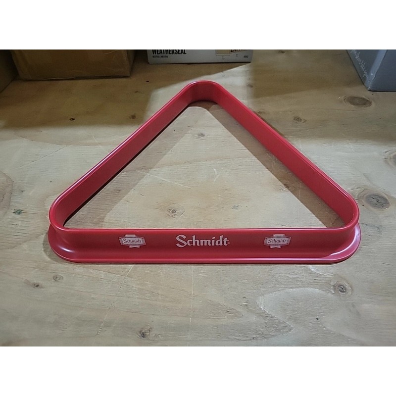 Schmidt NEW Vintage Schmidt Beer Billiards/Pool Table Ball Cue Triangle