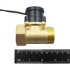 Namvo Wasserdurchflussschalter G1 Gewinde Durchflusssensor Wasserpumpen-Steuerschalter, HT-800 G1 Gewinde 220
