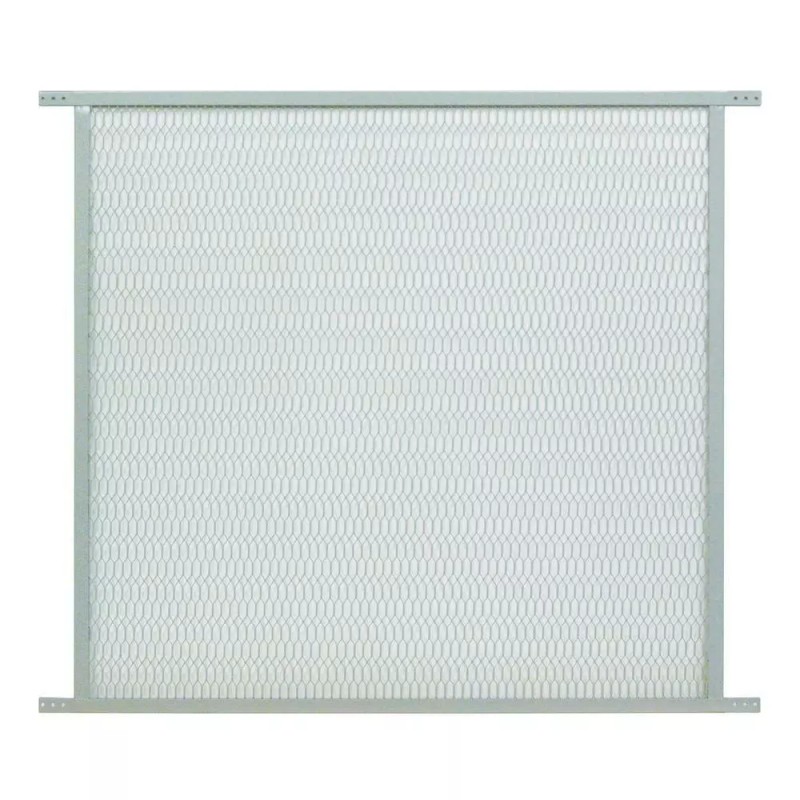 Unique Home Designs 36 in. x 30 in. Grey Steel