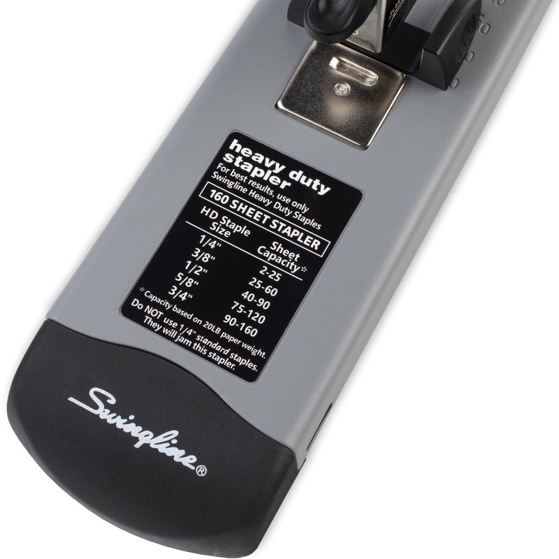 Swingline Heavy Duty Stapler, 160 Sheet Capacity, Jam Free, Metal,