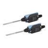 2Pcs Momentary Limit Switch Travel Switch Flexible Coil Spring Rod