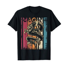 Imagine Dragon Vintage Cool Art T-Shirt