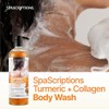 Lingtoolator s Turmeric Collagen Exfoliating Body Wash, 33 oz, Brightening