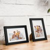 4pcs 6x4in Photo Frame Black Picture Frame Wood Frame Poster