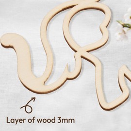 Friendship Elephant Ornament, Wooden Christmas Ornament with Story, Sisterhood Elephant Ornament for Women Tribe, Friendship Gifts for Best Friends and Sisters, Ornament for Special Bond (Sisterhood)