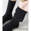 Josnown Womens Cotton Socks Black&White Thin Above Ankle Crew Socks