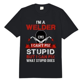 Funny Im A Welder Gift Welding Wedding Supplies for Men Dad Comfort Colors Adult Heavyweight T-Shirt