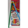 Kids Create Erasable Colouring Pencils in Box with Eraser -