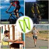 HaoHanEup High Visibility Reflective Sash,2Pcs Reflective Night Running Strips,Adjustable Reflective