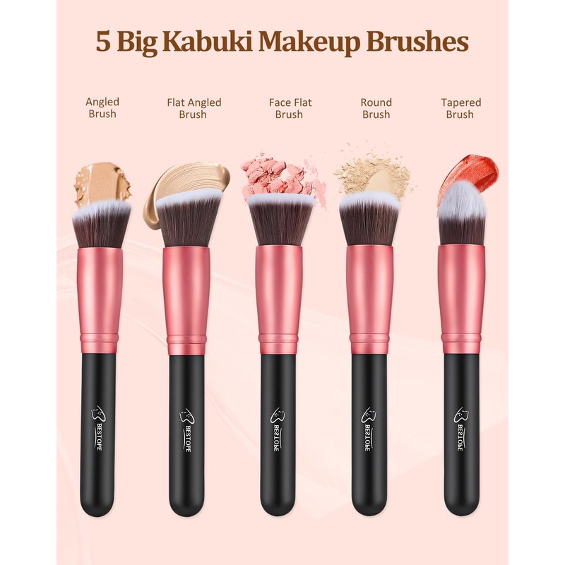 BESTOPE Pro Makeup Brush Set of 16 Foundation Blending Premium