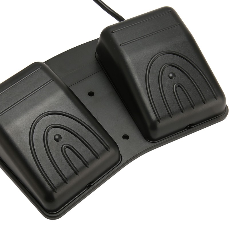 Double Foot Switch High Power Self Locking 2 Wire Foot