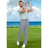 PEGENO Men's Golf Stretch Relaxed Fit Pants 4 Pockets Soft