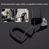 D-Tap to NP-FZ100 Dummy Battery,Fully Decoded NP-FZ100 Power Cable for